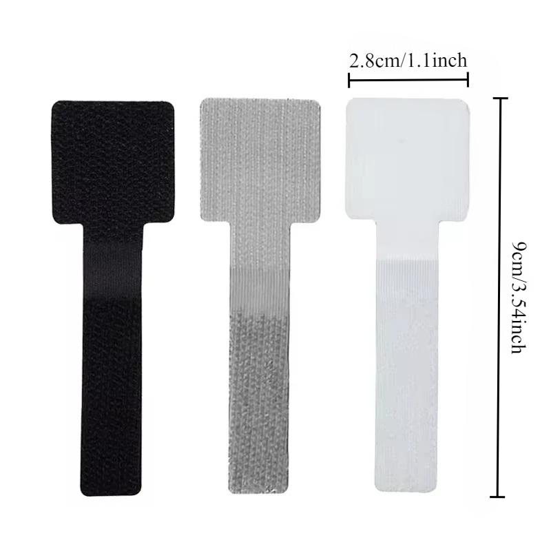 Strong Adhesive Adhesive Data Cable Storage Artifact Desktop Cable Organizer Computer Harness Hook Loop Cable Tie Wire Holder