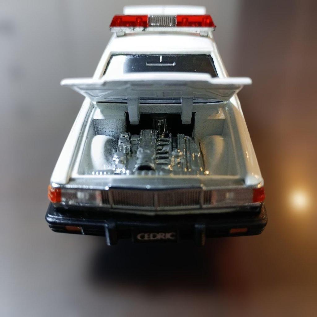 Diapet Nissan New Cedric Police Car [Out of Print]