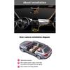 3 Channel Dash Cam for Car 1080P Video Recorder WIFI APP Dashcam Car DVR Front and Rear View Camera Night Vision car accessory