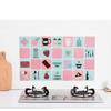 1 Pcs Kitchen Film Wall Stickers Waterproof And Oil Resistant High Temperature Ceramic Tile Stickers