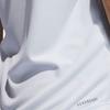 adidas T Shirts Women's White Crew Neck Moderate Straight Fit GQ9413