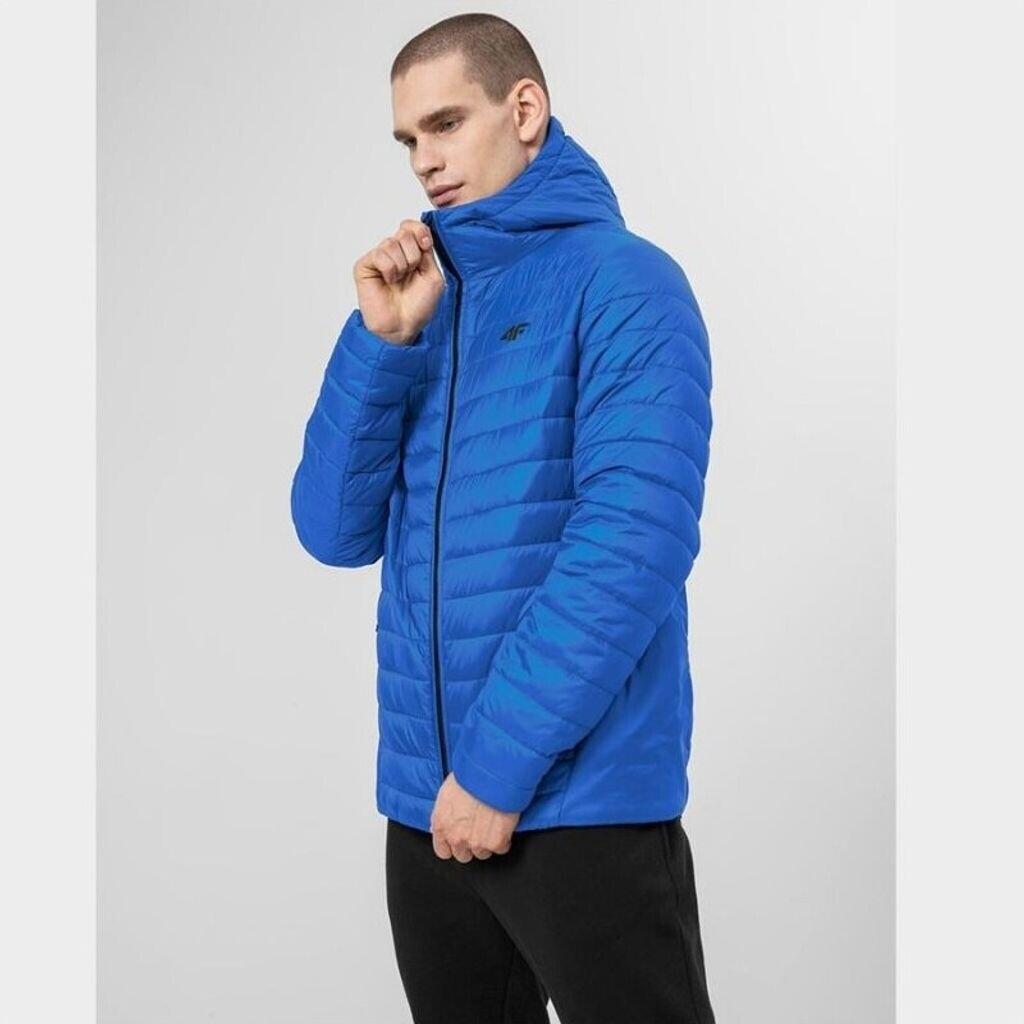 Winter Jacket 4F Quilted Jacket Down Jacket Blue Black