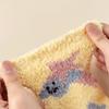 Warm Cotton Socks Winter Floor Socks Sleep Socks Coral Velvet Socks  Women