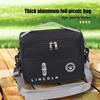 With Shoulder Strap Insulated Thickened Waterproof Lunch Bag For Lincoln Navigator MKX Nautilus Continental Corsair Voyager m2