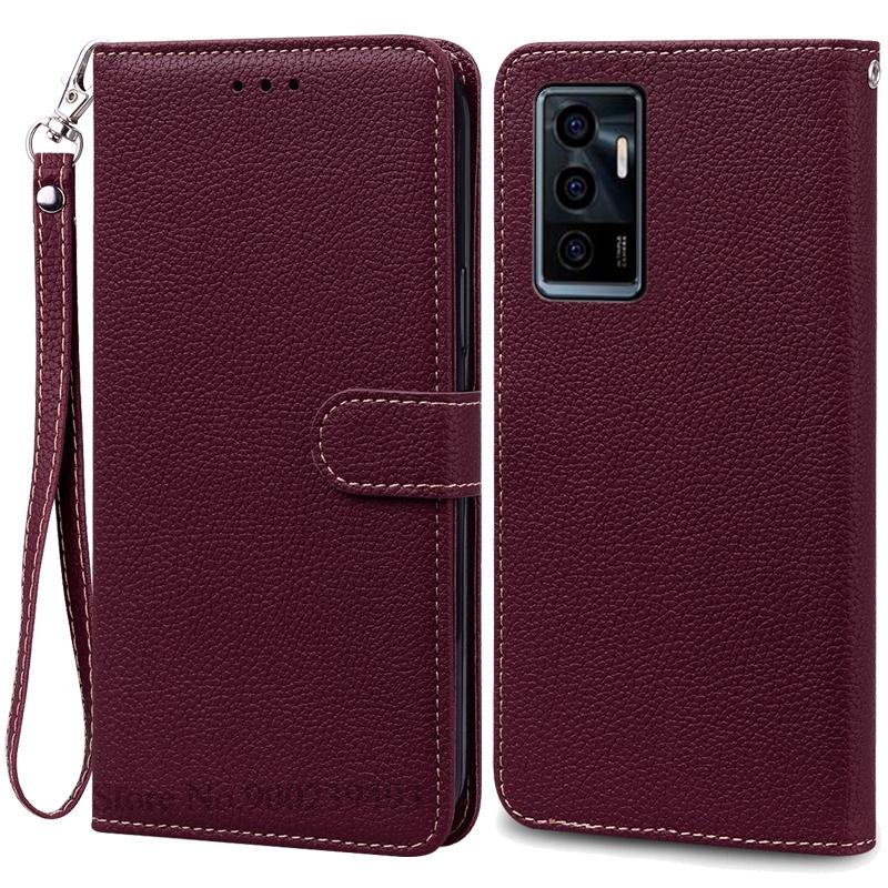 

Для Vivo V23e чехол-кошелек кожаный флип-чехол для Vivo V23e задняя крышка для Vivo V23e чехол для телефона книжка чехол Coque Fundas For Vivo V23e