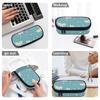 School Pencil Case High Capacity 300D Polyester Smooth Zipper with Main Pocket Mesh Layer and Removable Pen Divider for Boys Girls