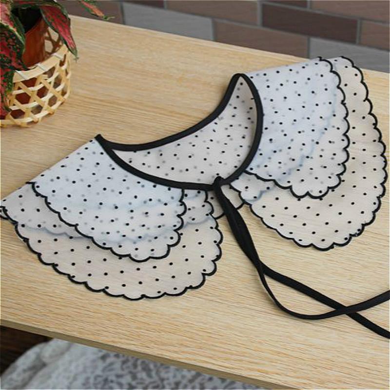 Nice Trendy Women Wild Lace Collar Travel Camping Shopping Beach Sunscreen Shawl Girl Personalized Decorative Accessories