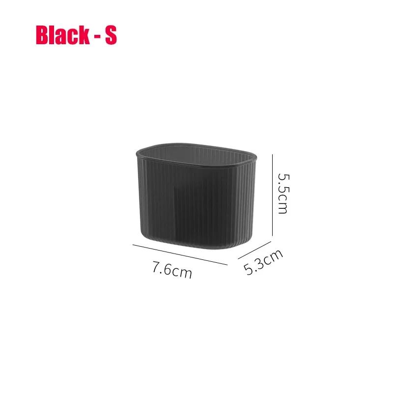 Toilet Desktop Storage Box Container Cosmetics Bathroom Countertop Sorting Box Large Capacity Cosmetic Brush Makeup Organizer
