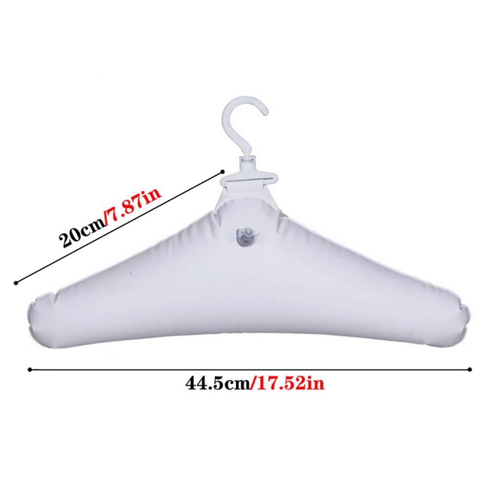 Clothing Storage No Trace Accessories Drying Rack Foldable Hanger Storage Holder Inflatable Hanger