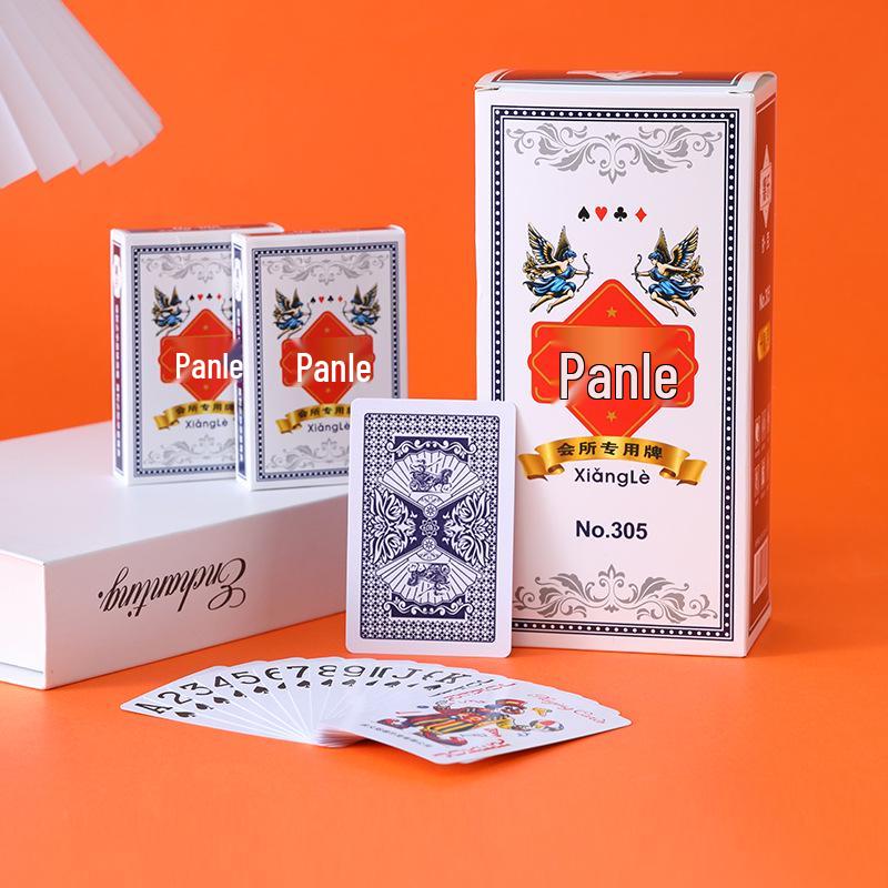 Xiang Yue High-End Poker Cards - Durable, Thickened Paper, Pack of 10 for Entertainment Clubs