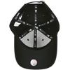Kšiltovka New Era pro muže a ženy 9FORTY Klobouk MLB Major League Baseballová kšiltovka Unisex Logo Značka Los Angeles Dodgers Essential Celá černá Jedna velikost 12052000