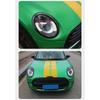 Glossy Black Headlights Eyebrows Eyelids Cover Eyelash Head Light Lamp Stickers for MINI Cooper F54 F55 F56 F57 R55 R56