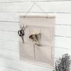 4/7 Pockets Cotton Wall Hanging Storage Bag Multilayer Closet Door Closet Storage Bag Organizer Home Cosmetics Toys