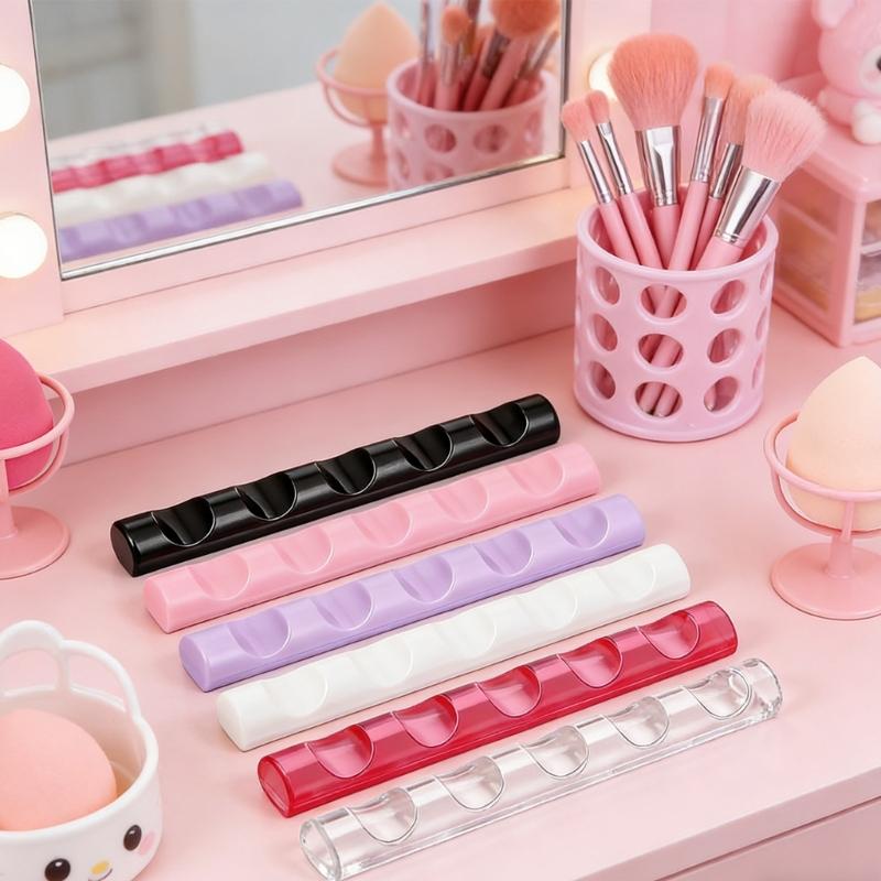 6Pcs Makeup Brush Holder For Countertop Storage Space Saving Solution With Elegant Aesthetic Designs
