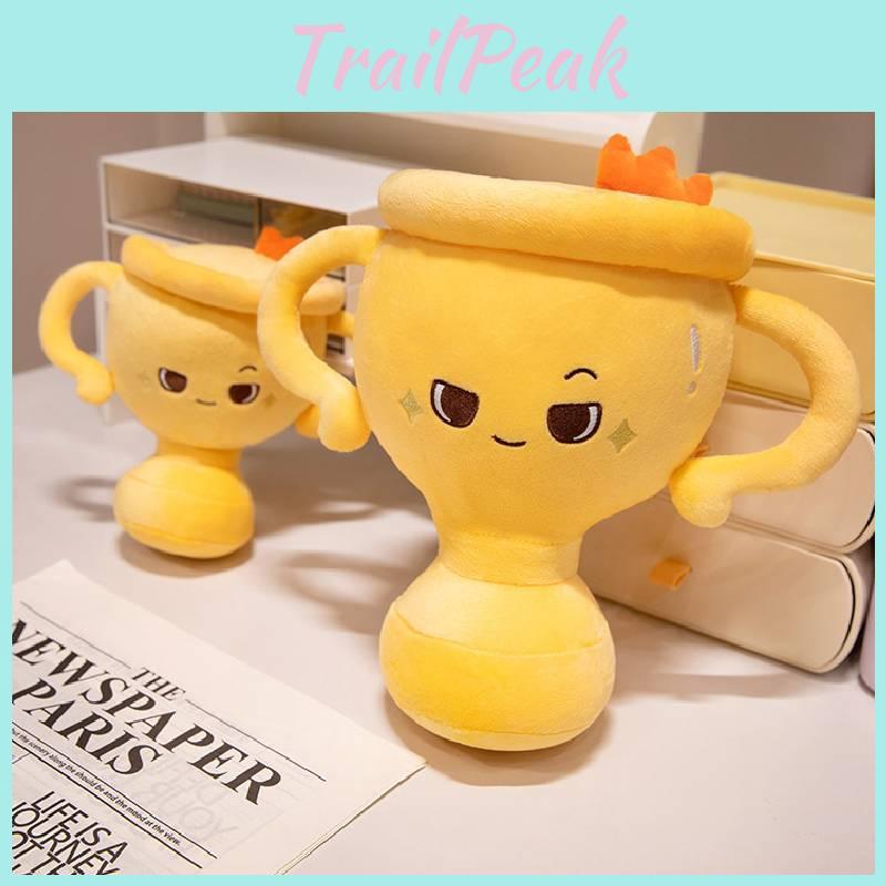 Creative Plush Trophy Pillow Toy For Fun School And Company Awards Unique Design