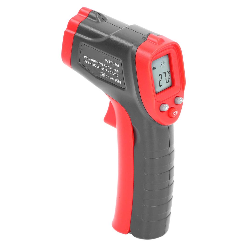 Infrared Thermometer for Cooking Non Contact Laser IR Digital Food Temperature Gun ‑50 400 Celsius (‑58 752 Fahrenheit )