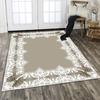 Decorative Special Design Modern Floor Rugs Patterned Non-Slip Base Washable