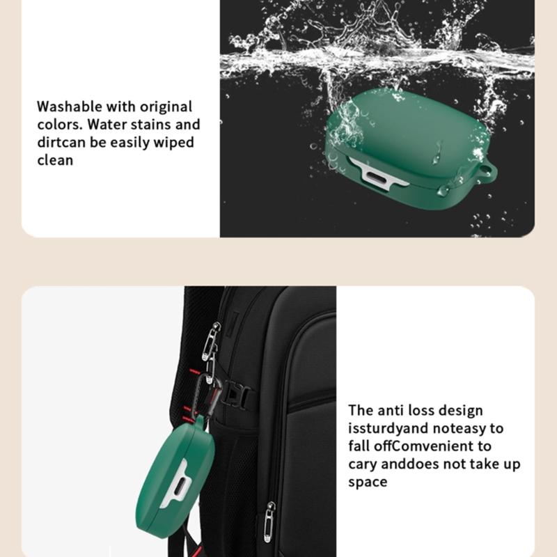 Suitable for Buds 6 Headphone Cover Shockproof Case Skin Antiscratch Guard Washable Soft Housing Shell Damage Prevention