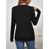 Paris France Print Long Sleeve Women Fall Tops Comfort Breathable Daily Leisure Sport Casual Shirts