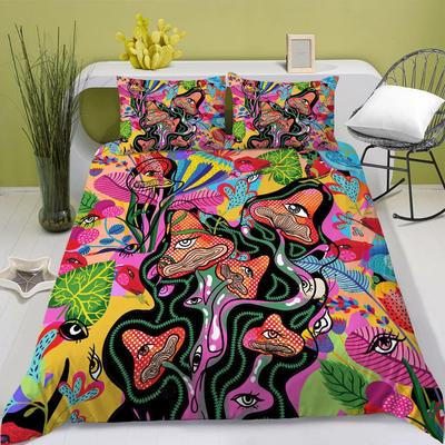 Abstract Gorgeous Graffiti Bedding Three-Piece Quilt Cover