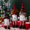 Faceless Doll Pendant Long Beard Adorable Easy Hanging Old Man Ornament Christmas Decoration