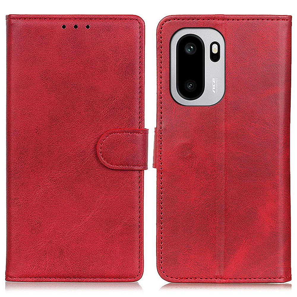 For OnePlus 15R 5G/Ace 6T 5G/Ace 6 5G Case Cowhide Texture Leather Wallet Stand Phone Cover