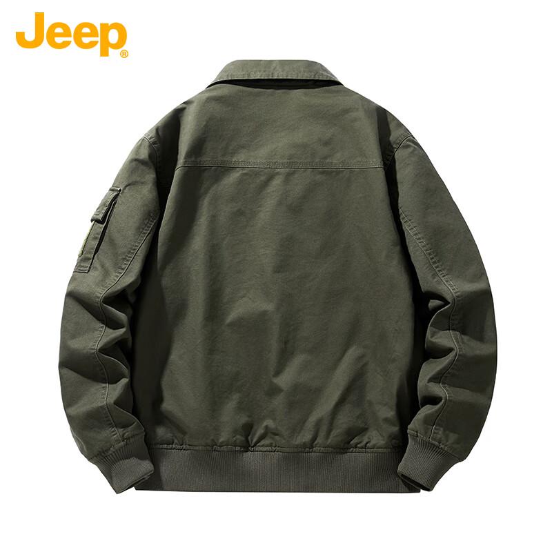 Jeep Unisex American Retro Casual Lapel Jacket