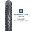 YunSCM 2x1.35 Tires, 16x1.35 37-305 Bicycle Tires, for 16-inch 1.35 Road Bikes, Y-004