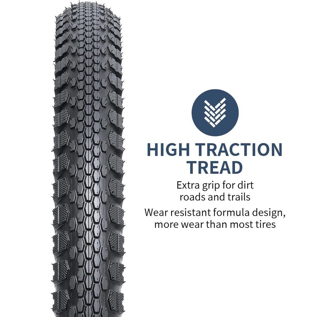 YunSCM 2x1.35 Tires, 16x1.35 37-305 Bicycle Tires, for 16-inch 1.35 Road Bikes, Y-004