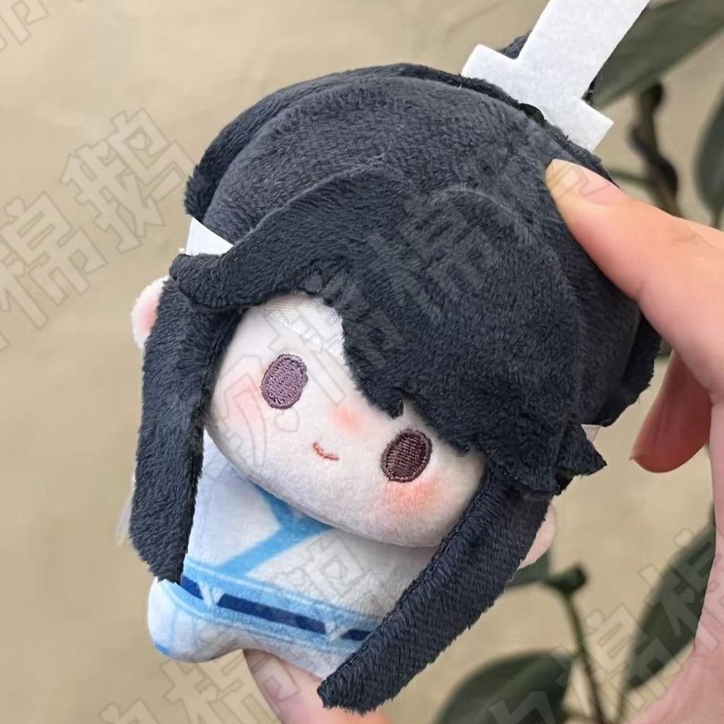 10cm Anime Lan Sizhui Cosplay Plush Doll Pendant Mo Dao Zu Shi Stuffed Toy Birthday Gift