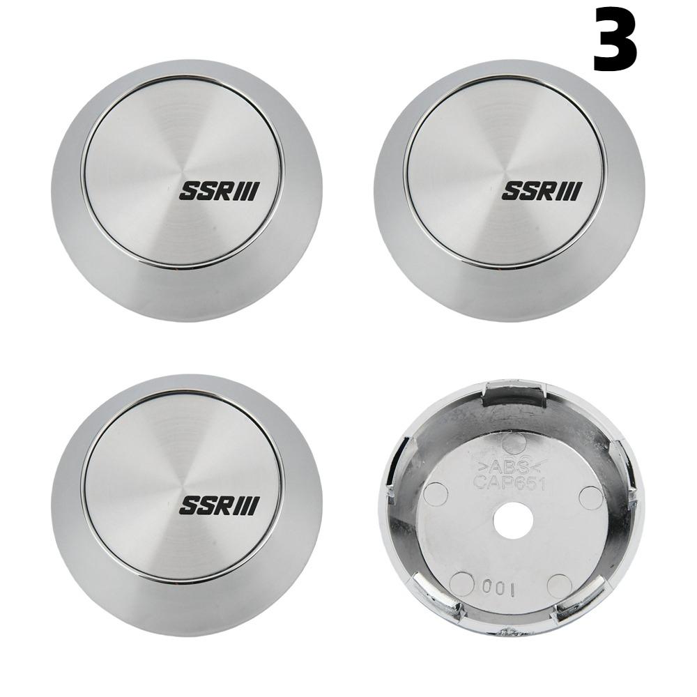 1Set/4PCS 65MM & 68MM Cap For Rims SSR XXR Emblem Wheel Center Cap Sport Car Logo Wheel Cover Hub Caps
