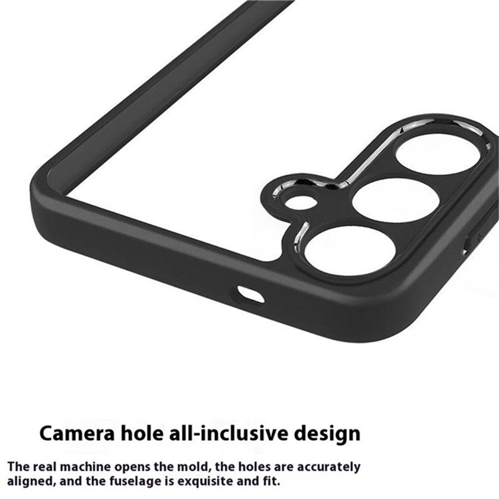 For Samsung Galaxy S24 FE Case Shockproof PC+TPU Clear Back Phone Cover