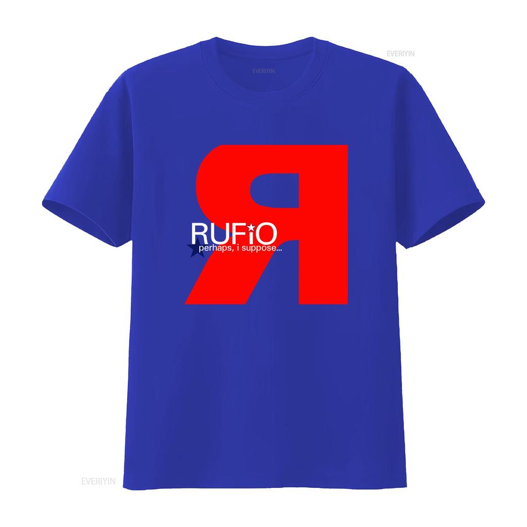 NWT Rufio American Rock Band Crew Neck T Shirt Perhaps I Suppose Print Size S 5XL vintage Washed Slightly Casual Stylish Unisex
