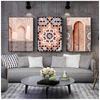 Moroccan Architecture Photography Posters and Prints Islamic Wall Art Canvas Painting Mosaic Wall Pictures for Living Room Decor