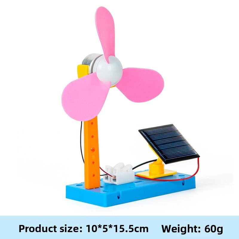 Solar Energy Science Kit With Diy Solar Car And Wind Fan For Childrens Educational Projects