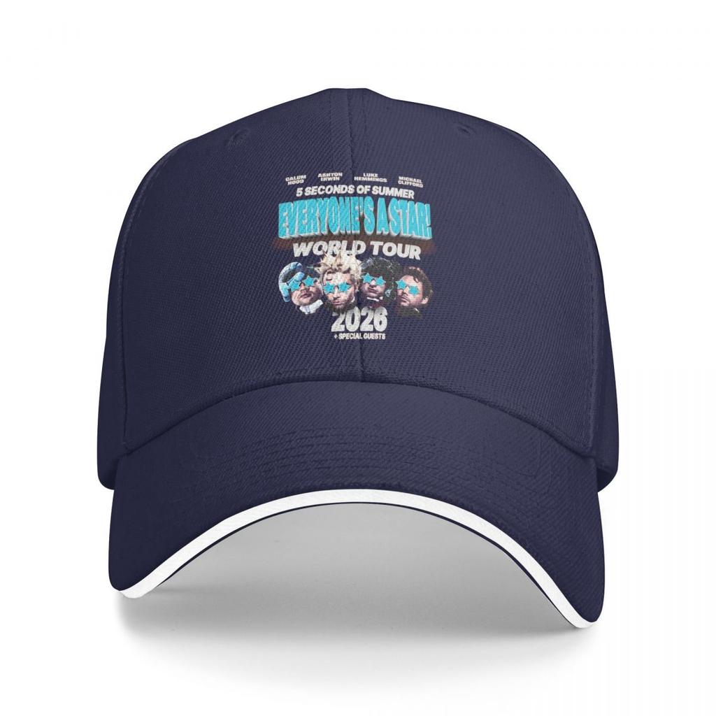 Baseball Caps EVERYONE'S A STAR 5 Seconds Of Summer Trendy Graphic Unisex Sport Summer Hats