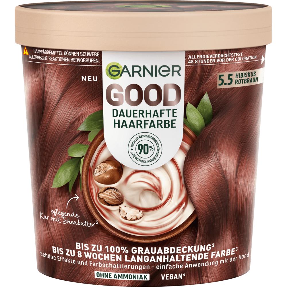Garnier GOOD hair color 5.5 hibiscus red brown 1