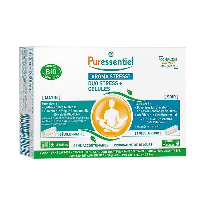 Puressentiel Aroma Stress Duo Stress+ 30 Gélules
