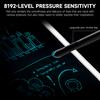 Smart Graphics Tablet Digital Drawing Tablet 8192 Levels Pressure Sensitivity Synchronous Notes Transmission White