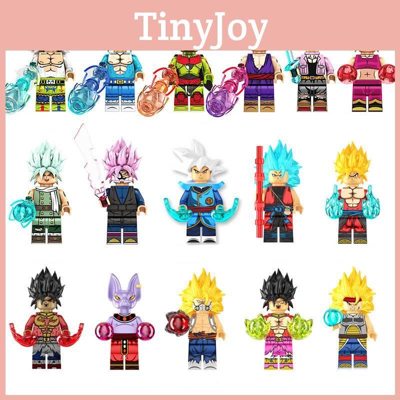 Kf6181a And Kf6182a Dragon Ball Mini Figurines Colorful Building Block Toys Set
