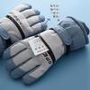 Touch Screen Waterproof Ski Gloves Women's Winter Korean Version Cold-proof and Warm Cycling Cotton Men's Thickened Velvet Student Electric Car