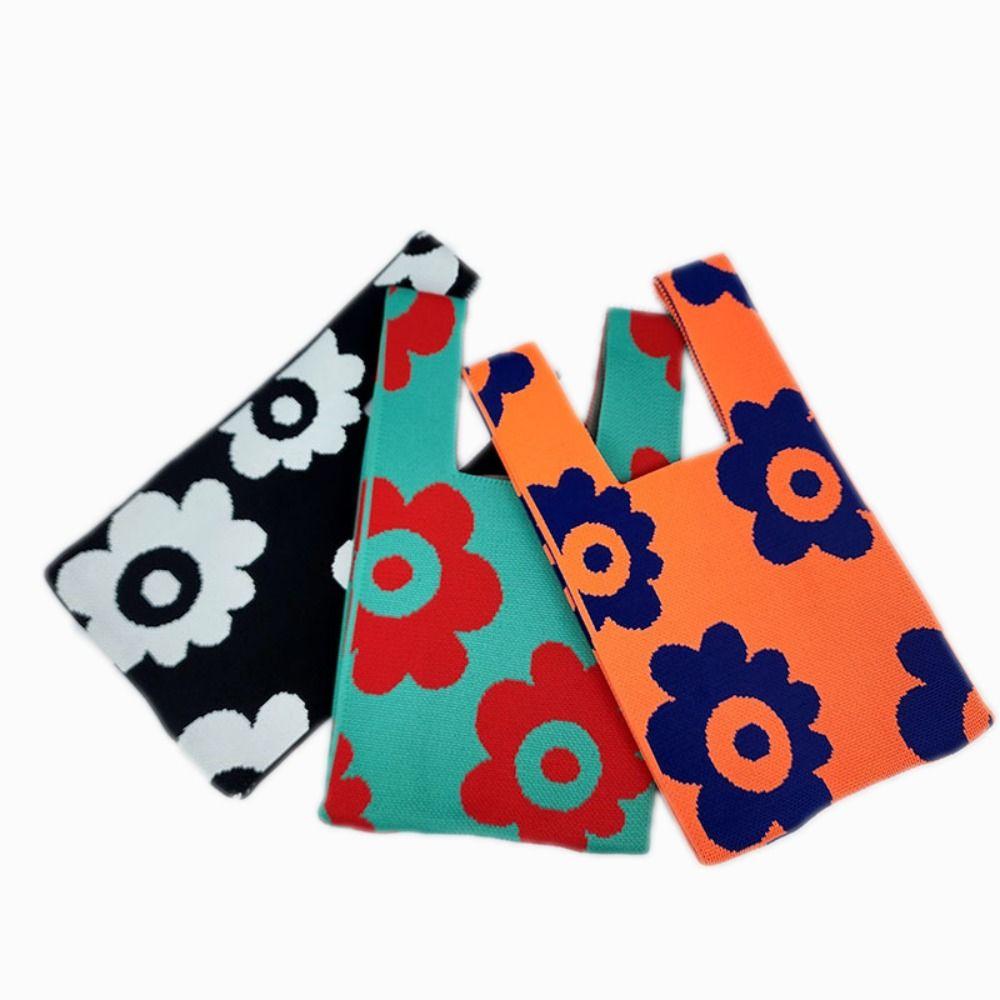 

Контрастная цветная сумочка ручной работы для хранения косметики Мини-сумка для сумки женская