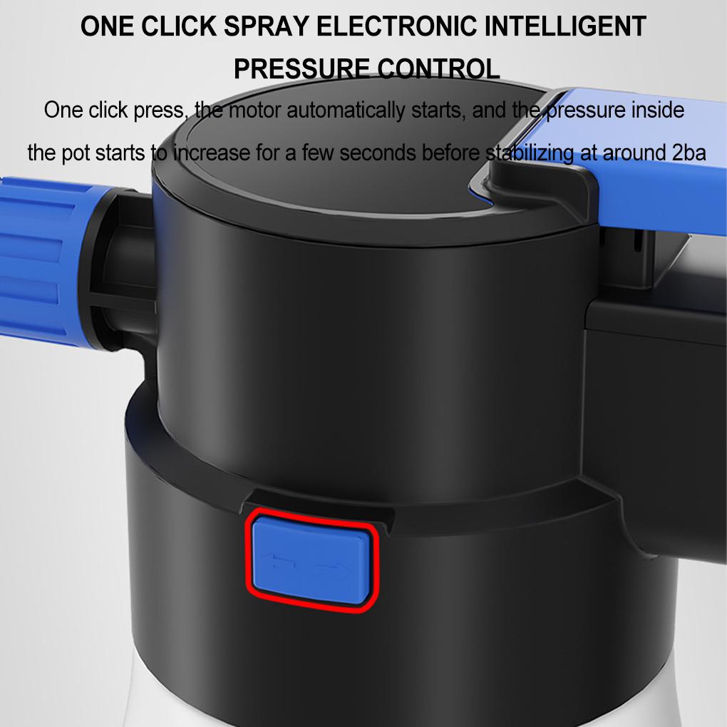 ABS Car Wash Kettle Electric Foam Sprayer For Cleaning Plastic Electric Car Wash Foam Spray Watering