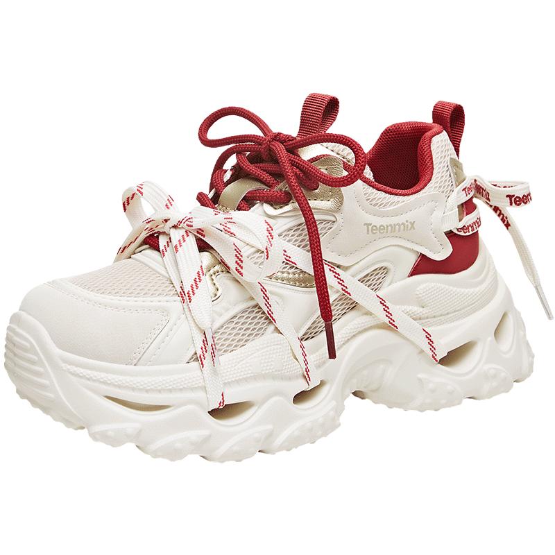 Tianmeiyi Chunky Platform Unisex Casual Sneakers 37