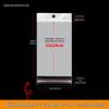 Self-Adhesive Transparent Jewelry Earring Bags with Header and Hanging Hole