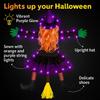 Crashing Witch Into Tree Large Halloween Decoration Flying Witch Crashing Halloween Decor Hanging Witch Decor Outdoor Ornaments