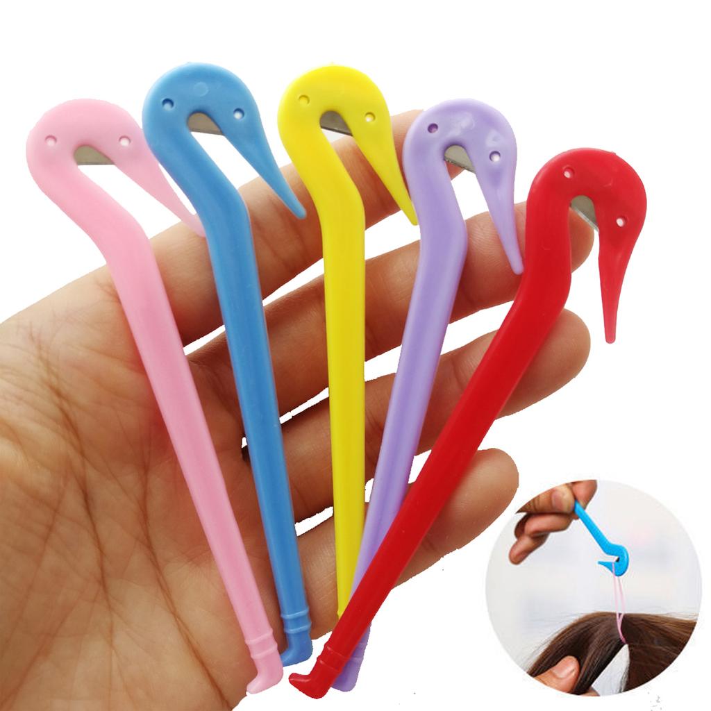 1PC Hair Rubber Band Cutter, Hair Tie Remover Tool for Girls, DIY Headwear Band Cutting Knife, Salon Hair Styling Tool