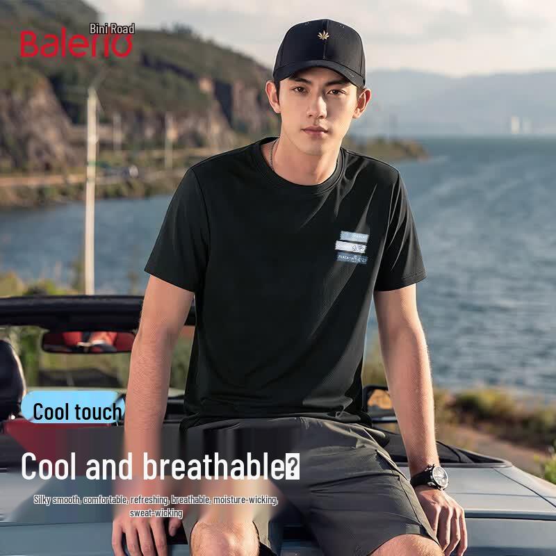 Baleno Unisex Travel Graphic Short Sleeve T-Shirt 2XL