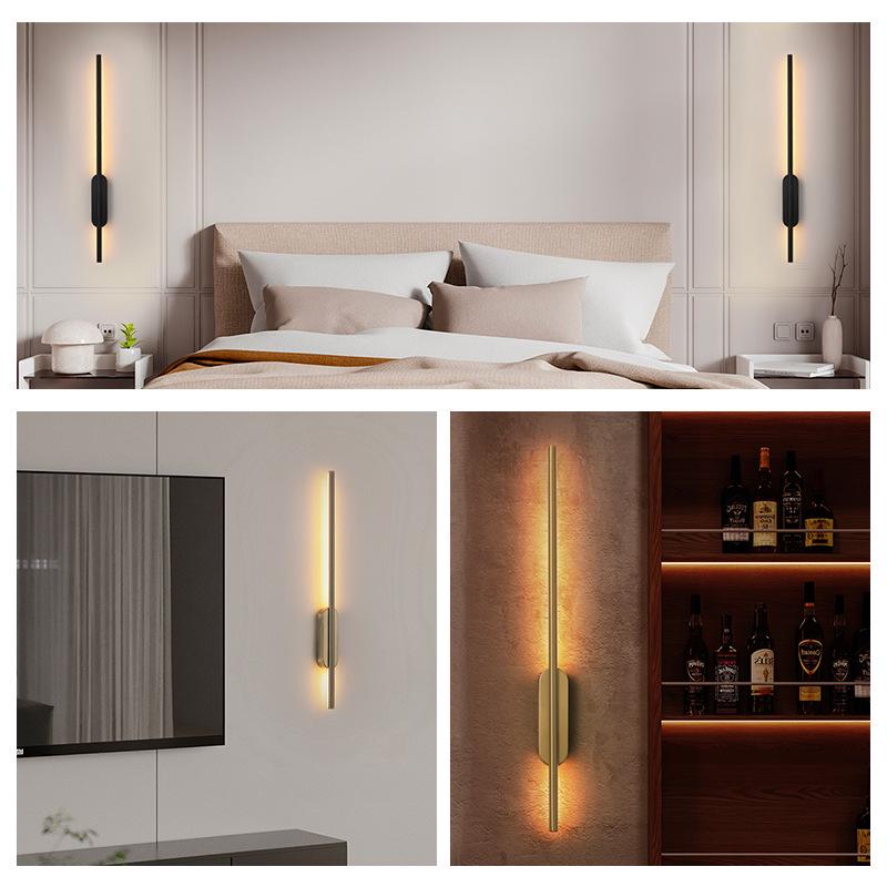 Modern Minimalist LED Anti-Glare Wall Light: Creative Indoor Lamp for Bedroom, Living Room, or Restaurant