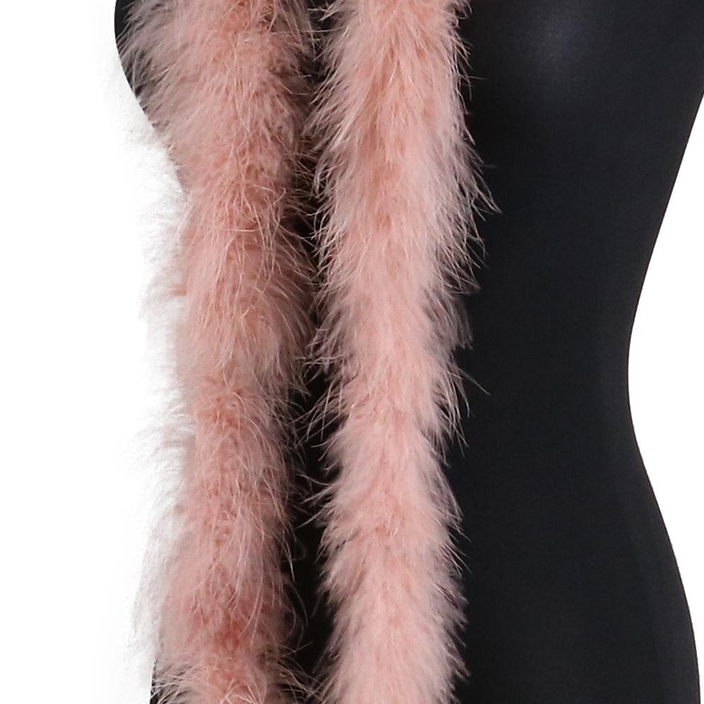 20G Měkké Marabu Peří Boa Pro Šperkařské Řemesla Doplňky Svatba Party Dekorace Pódiové Rekvizity Nadýchané Krůtí Peří